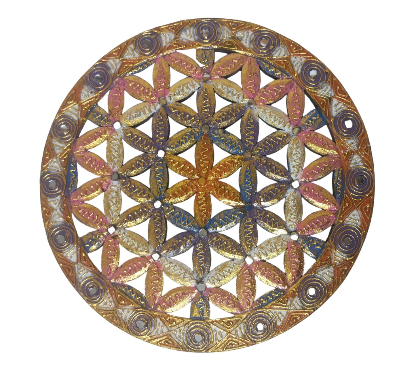 Flor de la Vida - Símbolo Sagrado Decoración Meditación y Feng Shui